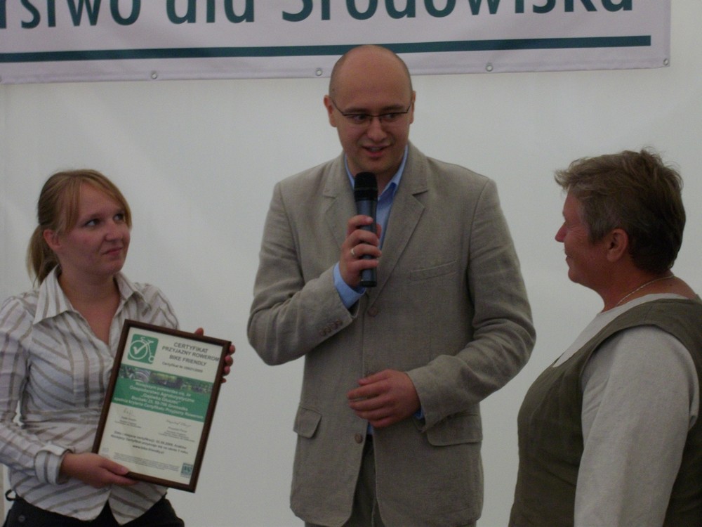 Certyfikat Przyjazny Rowerom